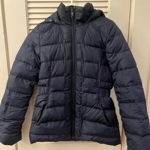 The North Face Midnight Blue Quilted Puffer Jacket